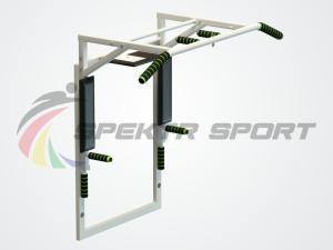 Купить Турник 3 в 1 на раме Оптимус разборный цв. белый в Сертолове 