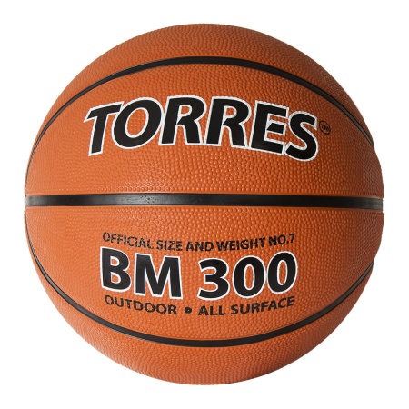 Купить Мяч баскетбольный  "TORRES BM300" р.5 в Сертолове 