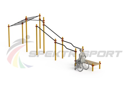 Купить Спортивный комплекс для инвалидов-колясочников WRK-D22_76mm в Сертолове 