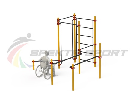 Купить Спортивный комплекс для инвалидов-колясочников WRK-D18_76mm в Сертолове 